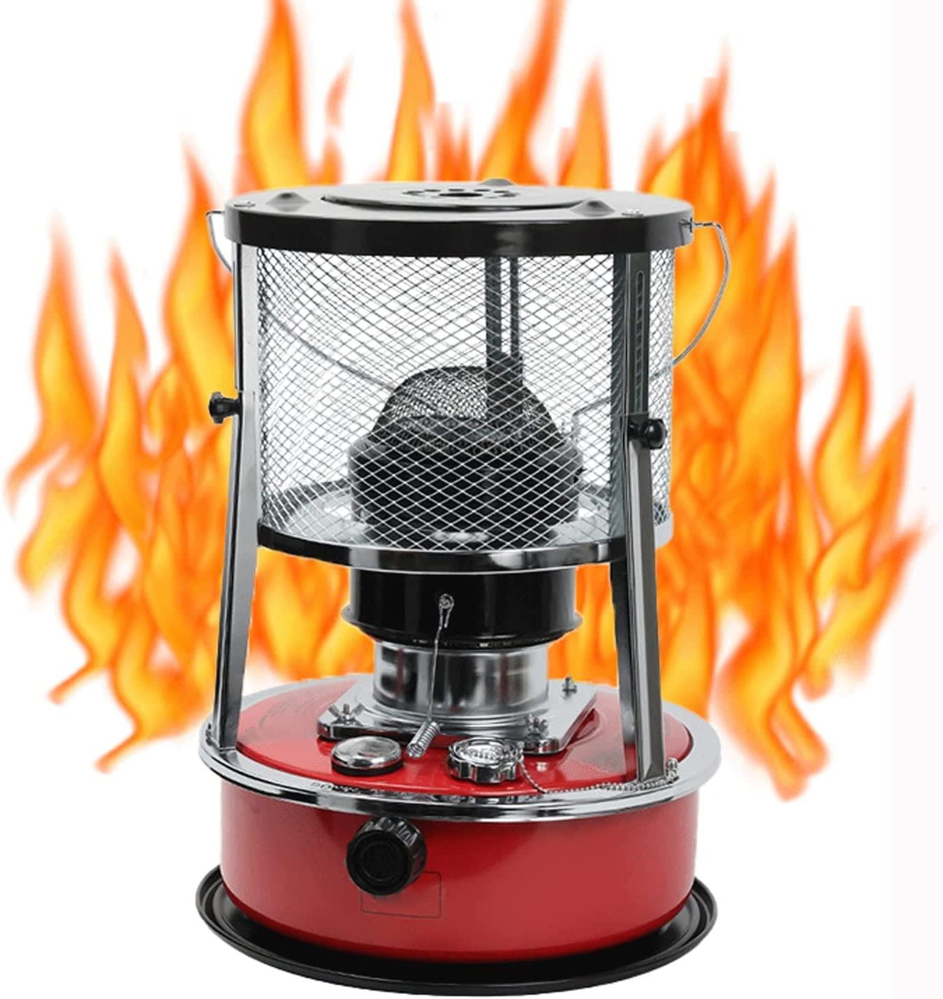 TXNNYLF Portable Kerosene Stove Heater for Outdoor, Indoor Non Electric Heater for Patio Camping, Field Camping Rice Cooking Cooker Ice Fishing Fishing Kerosene Heater for Cooking and Heating