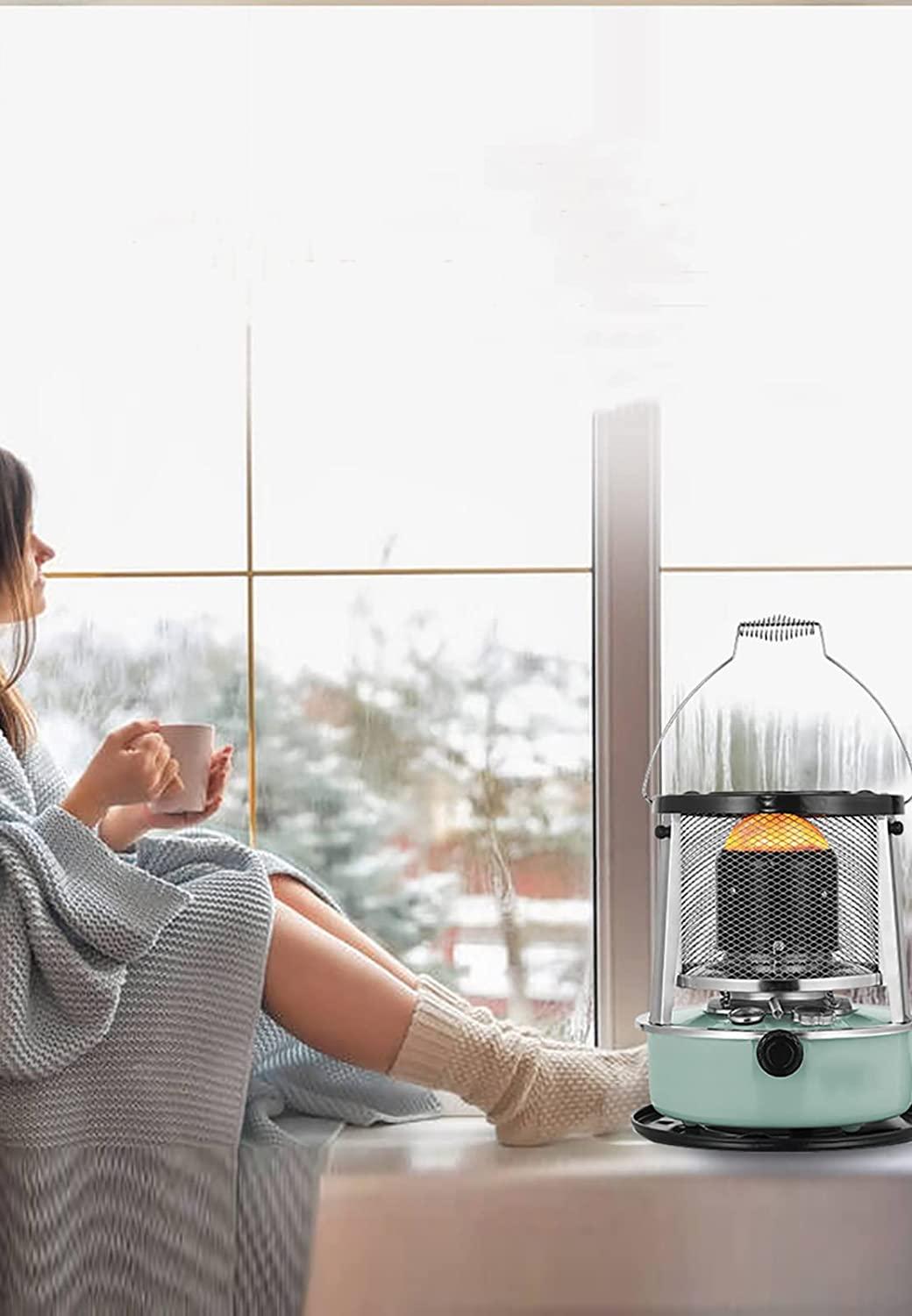 Kerosene Stove Heater Indoor Outdoor Camping Portable Lightweight Kerosene Oil Heater with Storage Bag A - Image 8