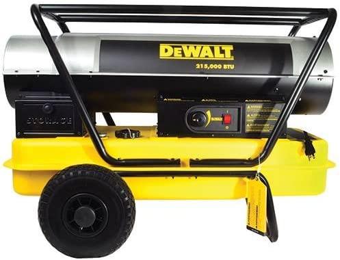 DeWalt F340700 DXH215HD Forced Air Kerosene Heater,Yellow