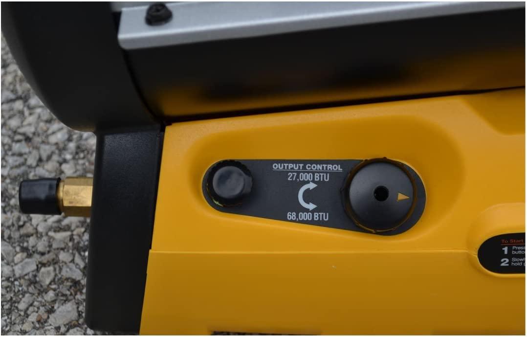 DeWALT DXH70CFAV 68,000 BTU Cordless Forced Air Propane Heater - Image 5