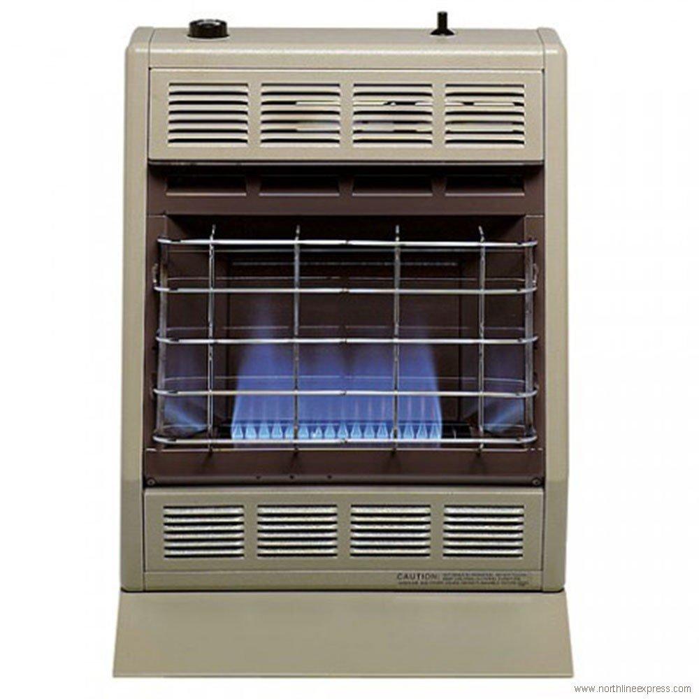 Empire Vent-Free Blue Flame Heater Natural Gas 10000 BTU, Thermostatic Control