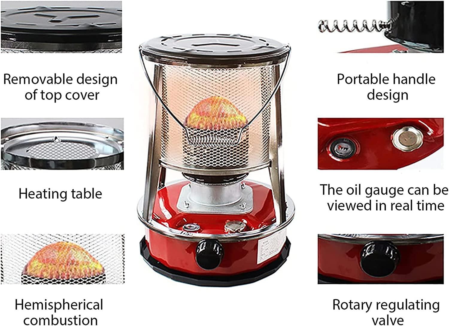 Tightstore Indoor Heater Non Electric, Portable Kerosene Stove, Indoor Kerosene Heater, Camp Heater for Tent, for Camping Rice Cooking Ice Fishing - Image 4