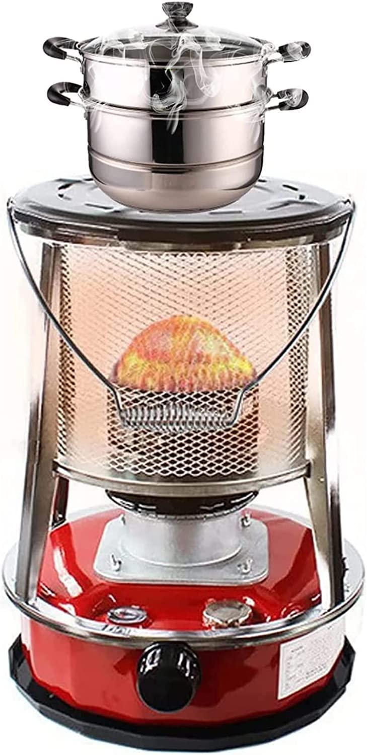 Tightstore Kerosene Stove, Indoor Heater Non Electric, 2-in-1 Portable Kerosene Heater, Large Heating Area, Suitable for All Kinds of Outdoor Activities