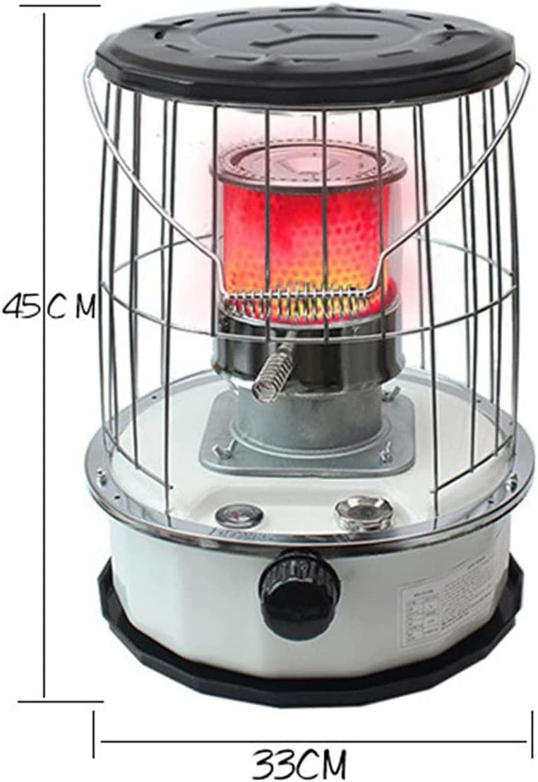 Kerosene Stove Heater, for Indoor Camping, Lightweight Portable Stainless Steel Oil Heater Glass Burner for Outdoor Patio Refined, 6L - Image 7