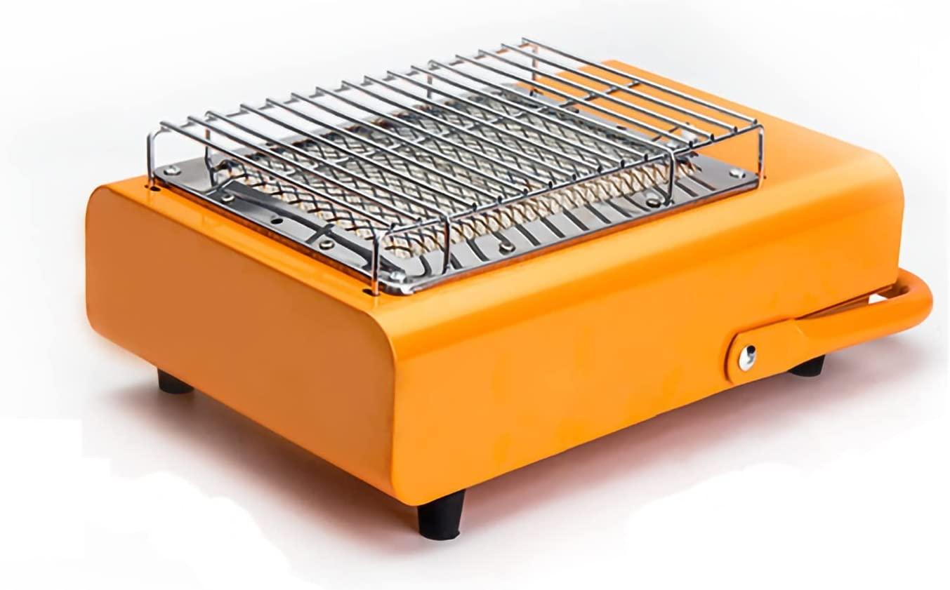 Portable Gas Heater, Camping Gas Heater Portable, Gas Heater for Home Compact and Lightweight, Portable Camping Stove for Camping Fishing Caravan Outdoor Party(Yellow) (Color : Yellow)