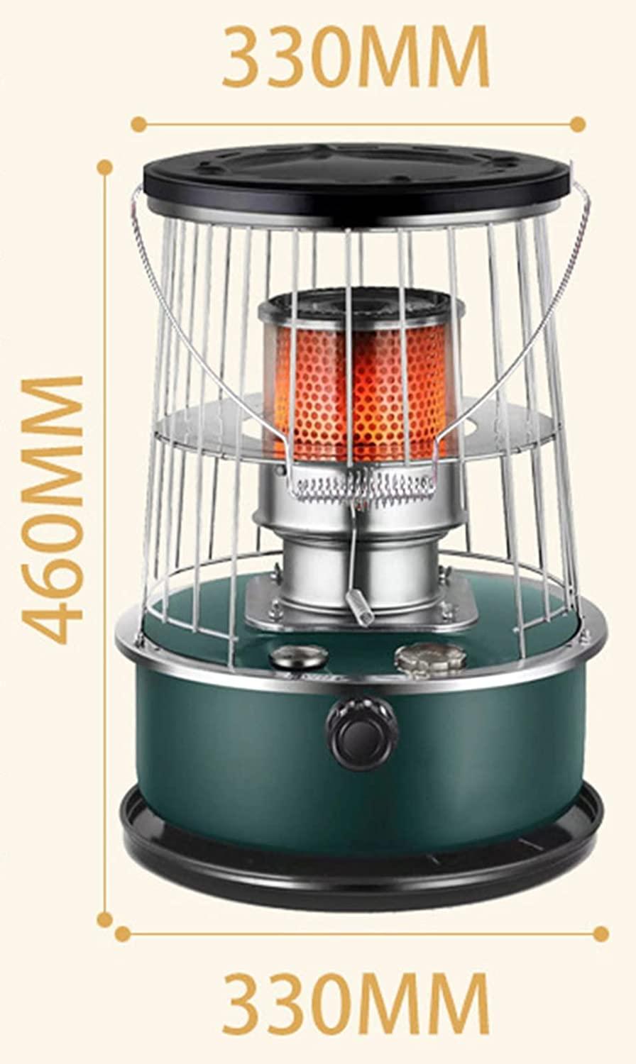 Kerosene Heaters for Indoor Use, Kerosene Stove Heater, Non Electric Heaters with 3 Wicks for Indoor and Outdoor, Camping and Fishing-6L A - Image 9