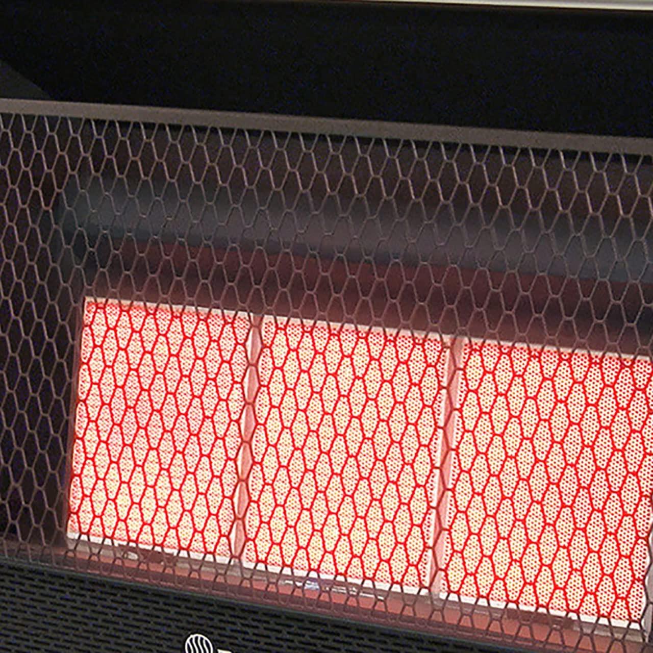 ProCom Propane Gas Ventless Infrared Plaque Heater - 28,000 BTU, Manual Control - Model# ML3PHG-R (Renewed) - Image 4