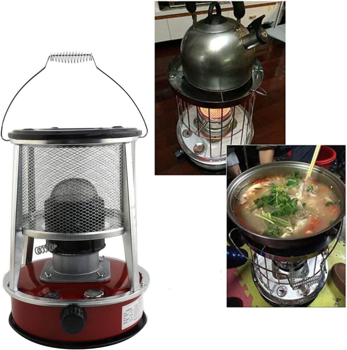 Lfhelper Portable Kerosene Heater Stove,35318BTU Indoor/Outdoor Kerosene Stove for Heating, Cooking, Warming - Image 6