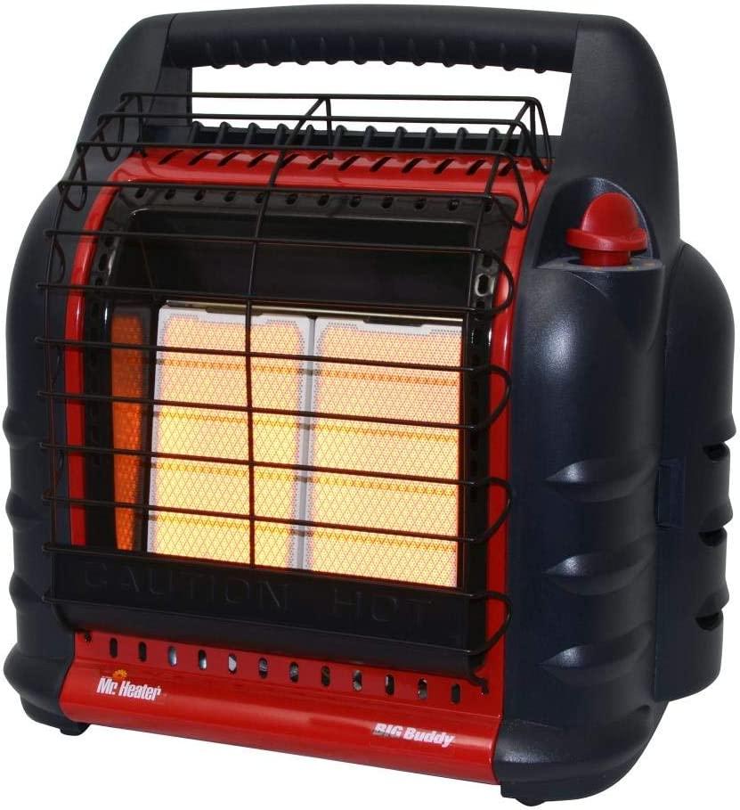 Mr Heater Big Buddy Portable Propane Gas Heater, 4000 to 18000 BTU