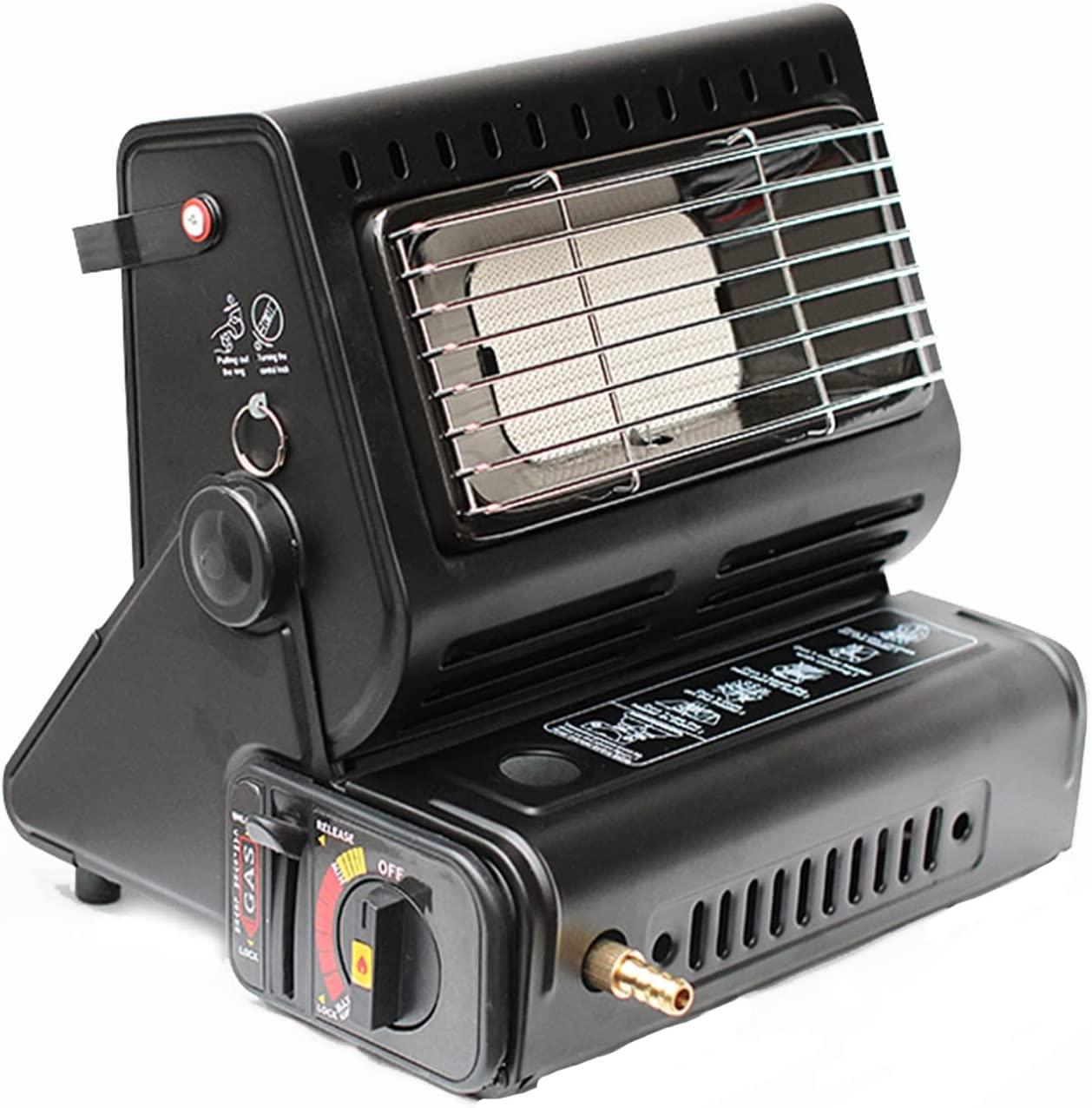 1.3KW Portable Dual-Use Camping Heating Stove Ceramic Heater,Outdoor Heater Gas Butane Stove Heater,2in1Space Heater Multifunctional Gas Heater,for Ice Fishing Camping Picnic Caravan
