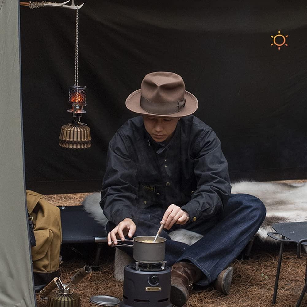 GZX Outdoor Tent Propane Heater,Portable Propane Heater Stove,Space Heater Handle Heating Stove,Gas Stove Heater for Ice Fishing Backpacking Hiking Hunting Survival Emergency - Image 3