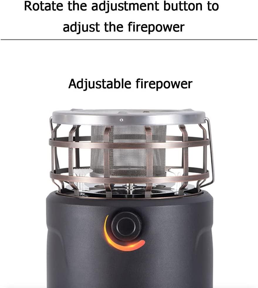 GZX Outdoor Tent Propane Heater,Portable Propane Heater Stove,Space Heater Handle Heating Stove,Gas Stove Heater for Ice Fishing Backpacking Hiking Hunting Survival Emergency - Image 7