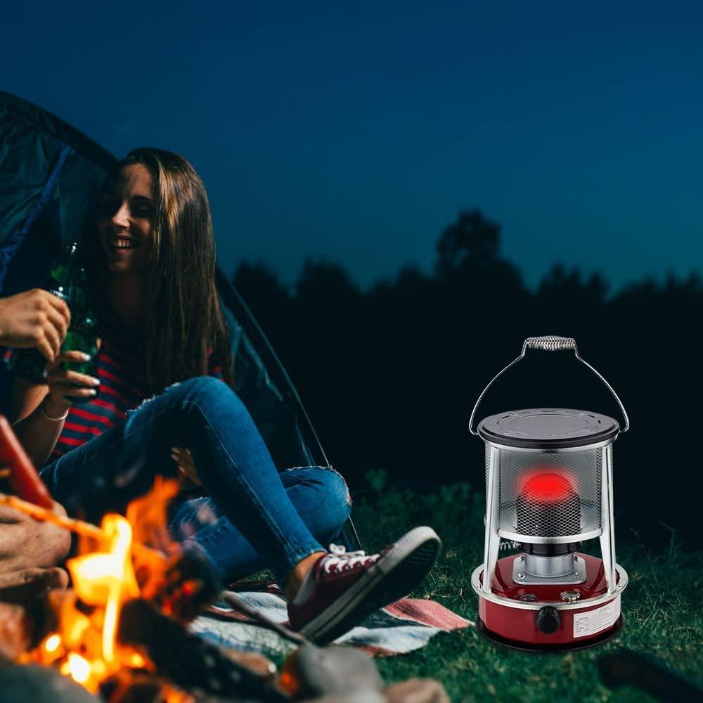 Portable Kerosene Stove Heater for Indoor/Outdoor, Compact Convection Kerosene Space Heater 9000 BTU for Patio Camping, Outdoor field camping rice cooking cooker Ice fishing fishing Kerosene heater. - Image 4