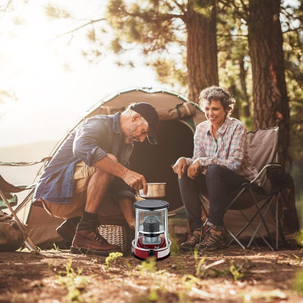 Portable Kerosene Stove Heater for Indoor/Outdoor, Compact Convection Kerosene Space Heater 9000 BTU for Patio Camping, Outdoor field camping rice cooking cooker Ice fishing fishing Kerosene heater. - Image 6