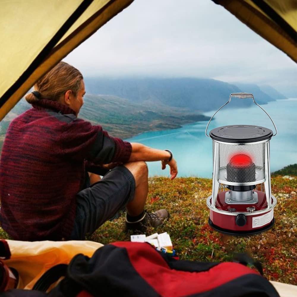 Portable Kerosene Stove Heater for Indoor/Outdoor, Compact Convection Kerosene Space Heater 9000 BTU for Patio Camping, Outdoor field camping rice cooking cooker Ice fishing fishing Kerosene heater. - Image 7