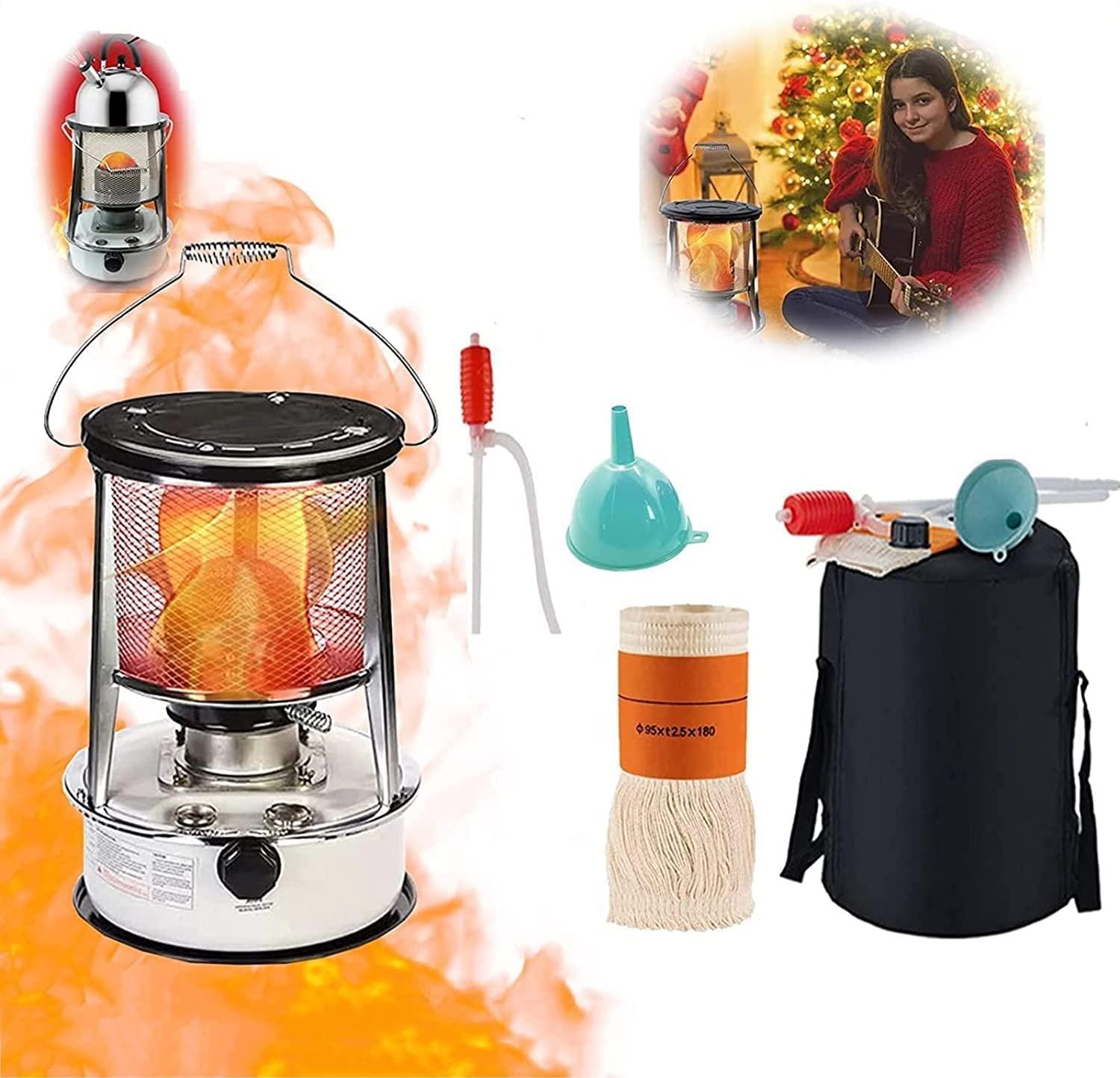 SHENGANG Portable Kerosene Stove, Kerosene Space Stove Heater, for Indoor Outdoor, Patio, Deck, Home +Stove Bag Set
