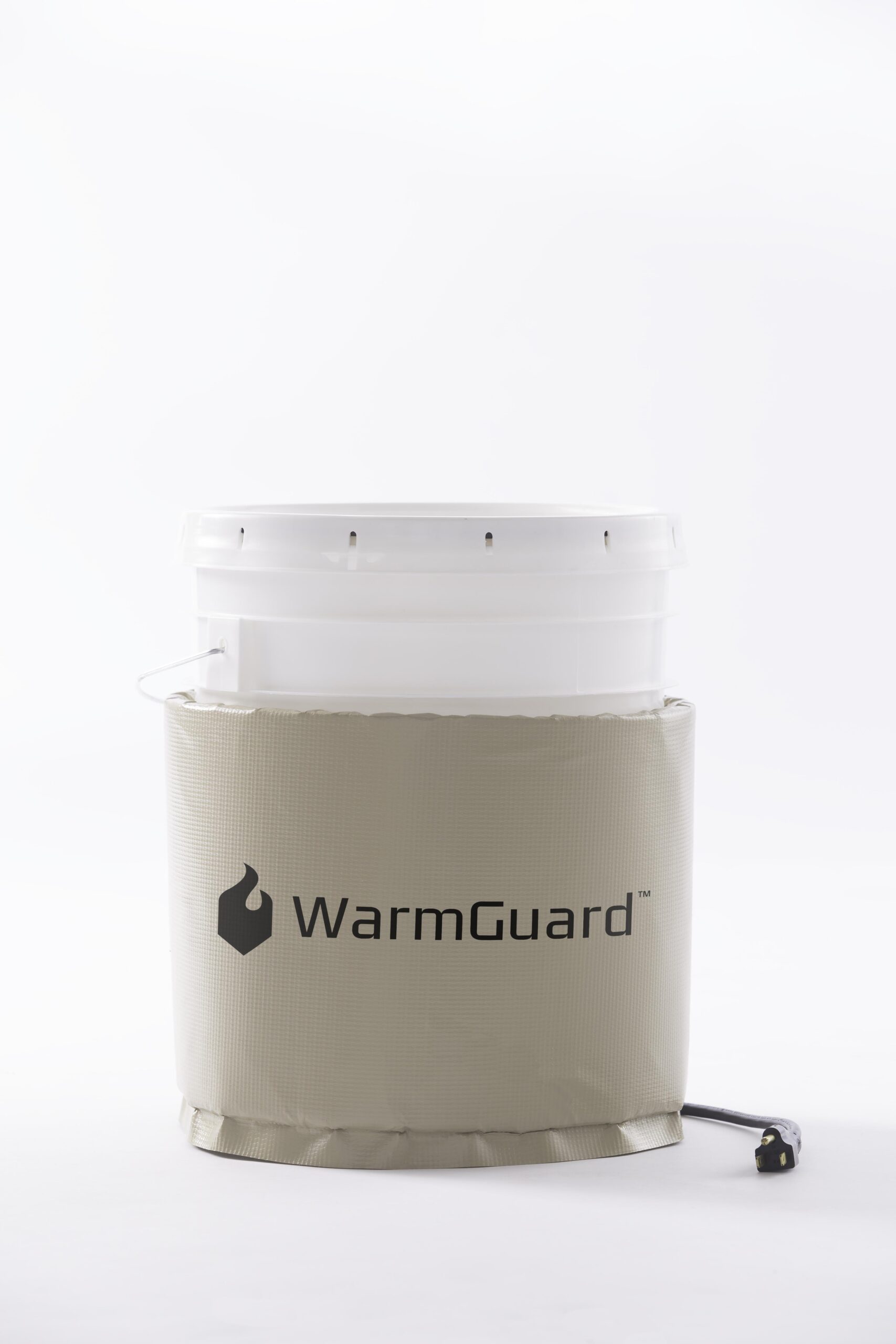 WarmGuard WG05 Insulated Pail Band Heater - Bucket Heater, Fixed Internal Thermostat Max Temp 145 F
