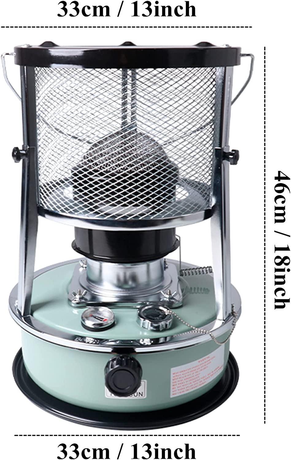 FASSTUREF 4. 5L Household Heater Kerosene Heater with Handle, Portable Efficient Camping Stove Heaters for Heating Cooking Stove Picnic Equipment - Image 8