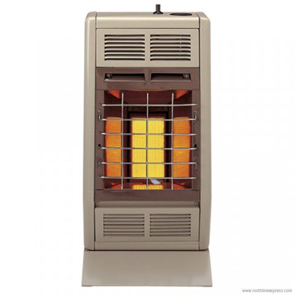 Empire Infrared Heater Natural Gas 10000 BTU, Thermostatic Control