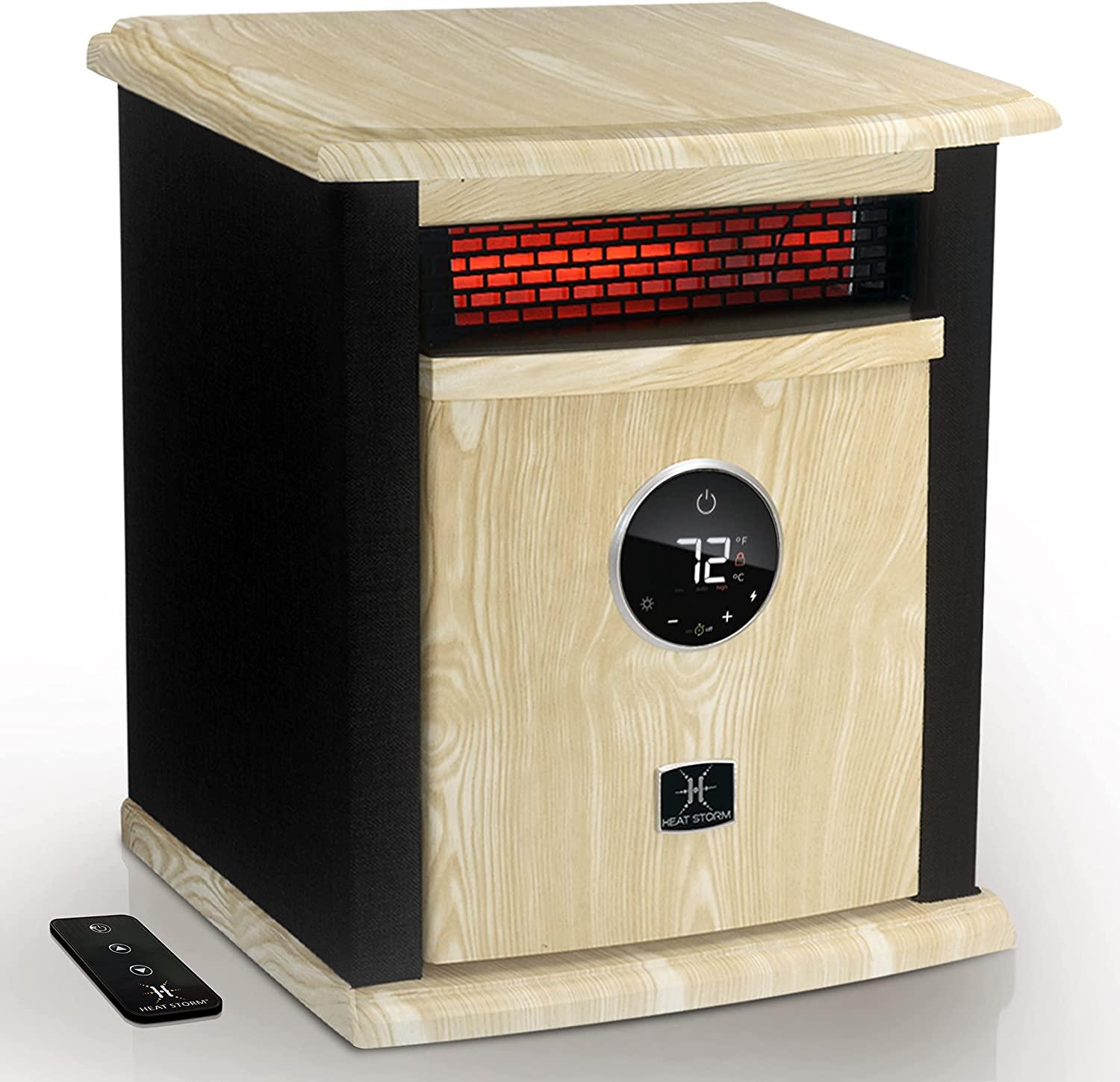 Heat Storm HS-1500-ILODB Cabinet Heater, Black