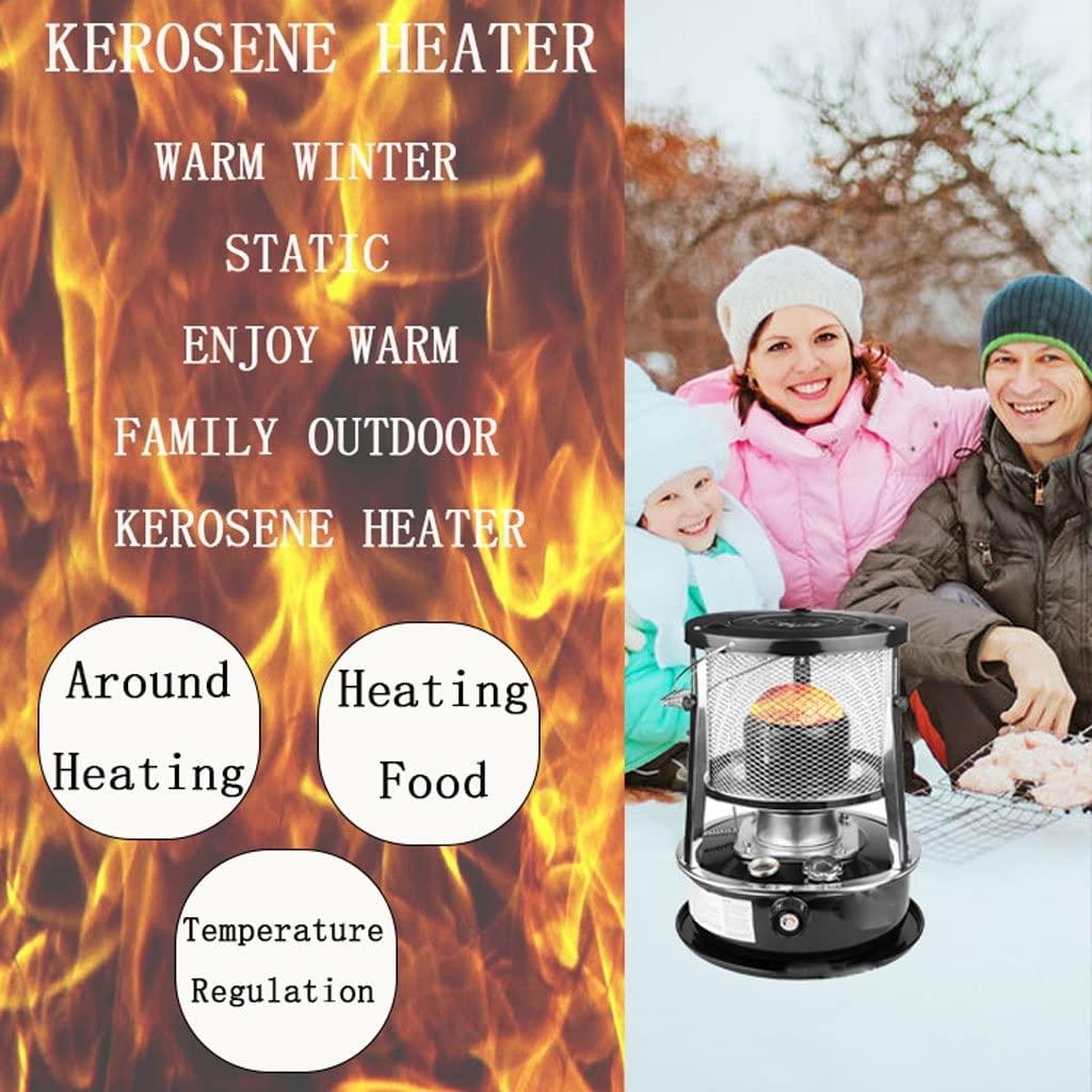KaiLangDe Kerosene Space Heaters Stove, 9000 BTU/H Portable Multifunctional Stove with Storage Bag, Kerosene Heater for Camping Tents Cooking, Non Electric Heaters for Ice Fishing - Image 3