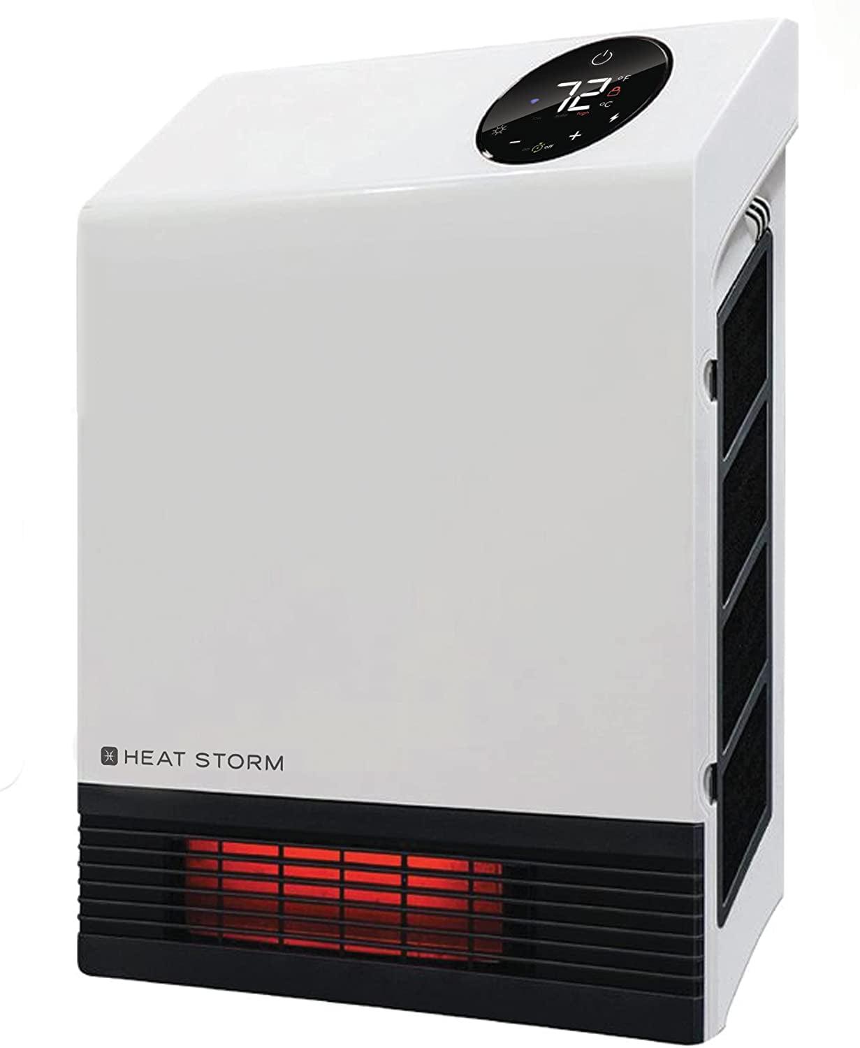 JIUJIANG HS-1000-WX-WIFI WiFi Infrared Wall Heater, 1000 Watt