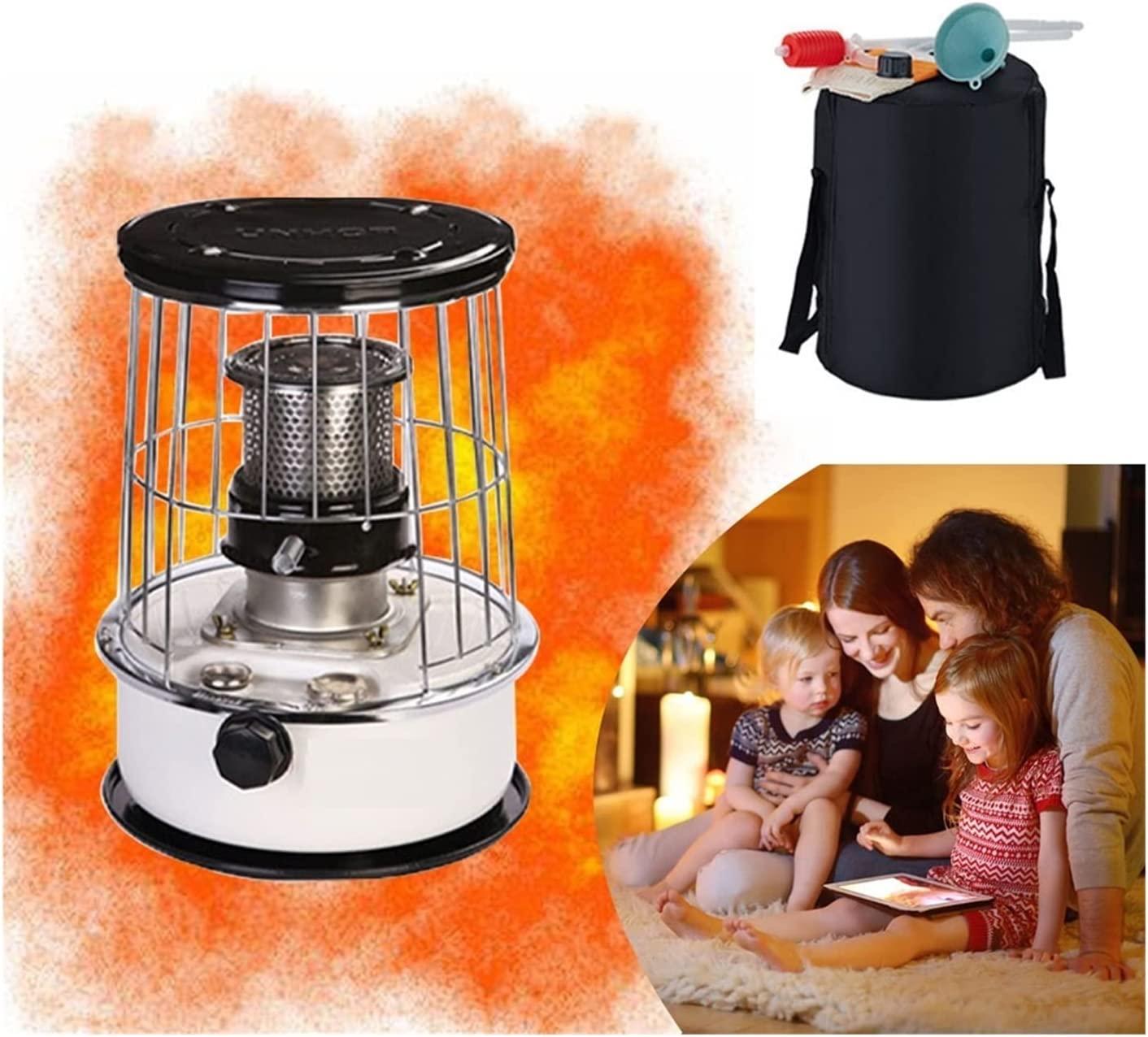 KaiLangDe Portable Kerosene Stove Heater, Camping Kerosene Stove Camp Tent Heater, Mobile Kerosene Stove Burner with Storage Bag, No Electricity Oil Heater for Indoor Outdoor (Size : 33x33x46cm)
