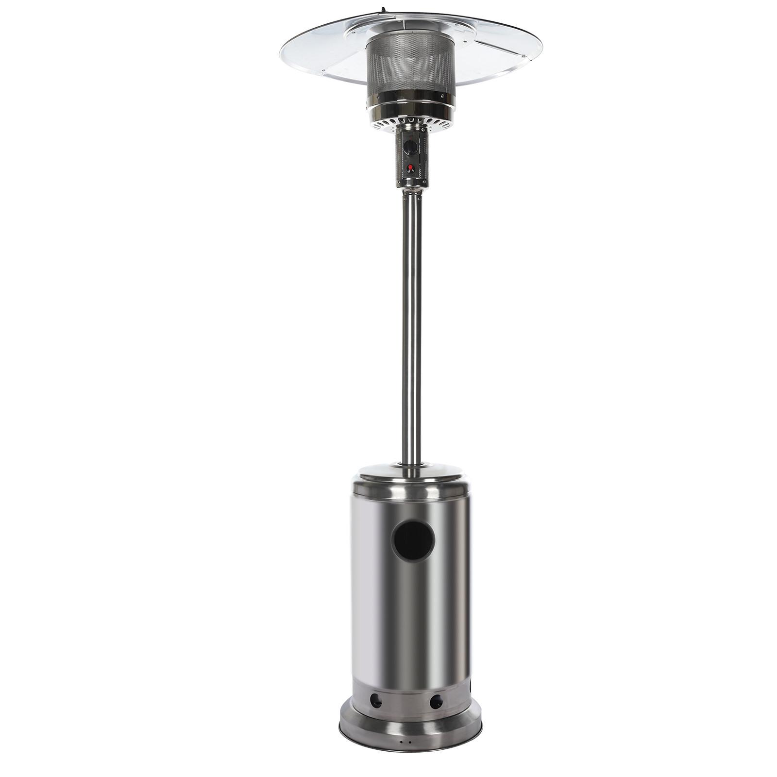 Sales Today Clearance Outdoor Patio Heater With Wheels,Propane 46,000 BTU Premium Outdoor Patio Heater