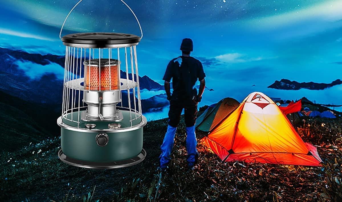 Kerosene Heater Large Capacity Portable Outdoor Heaters Adjustable Flame Kerosene Oil Heating Stove for Winter A - Image 7
