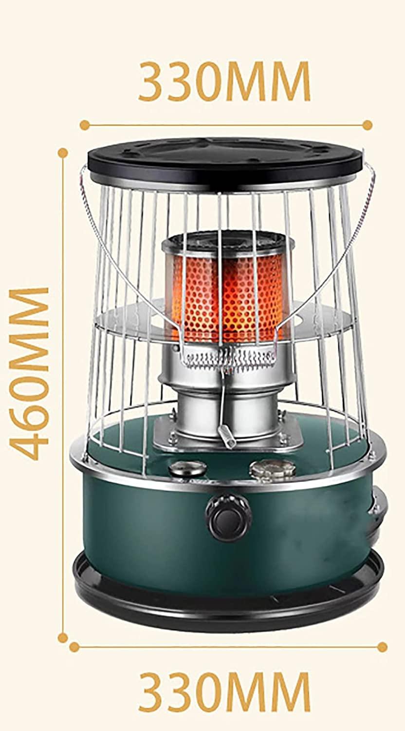 Kerosene Stove Heater for Indoor Camping Lightweight Portable Stainless Steel Oil Heater Glass Burner for Outdoor Patio Refined A - Image 9