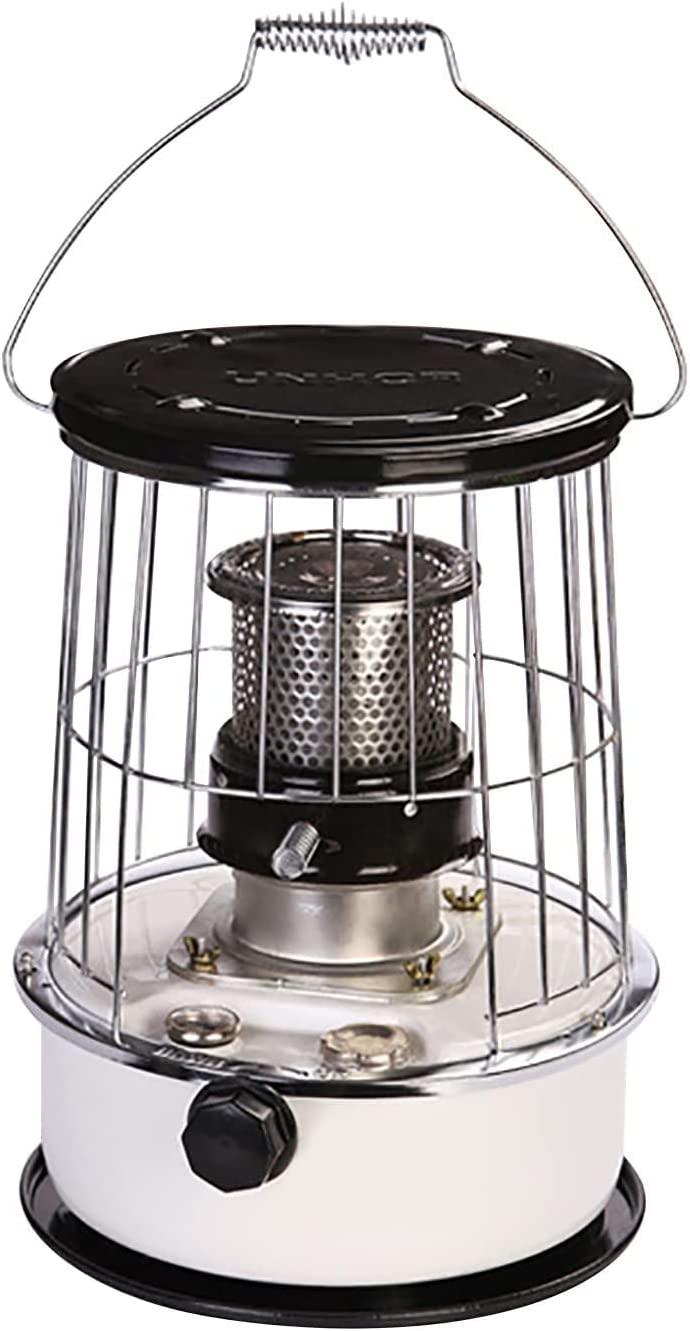 Sikye Kerosene Stove Space Heater 10000BTU/ 3000W Portable Kerosene Stove Space Heater Burner Lightweight Space Heater Sets for Indoor Outdoor Patio Deck Home (6L), White, (Sikye-001)