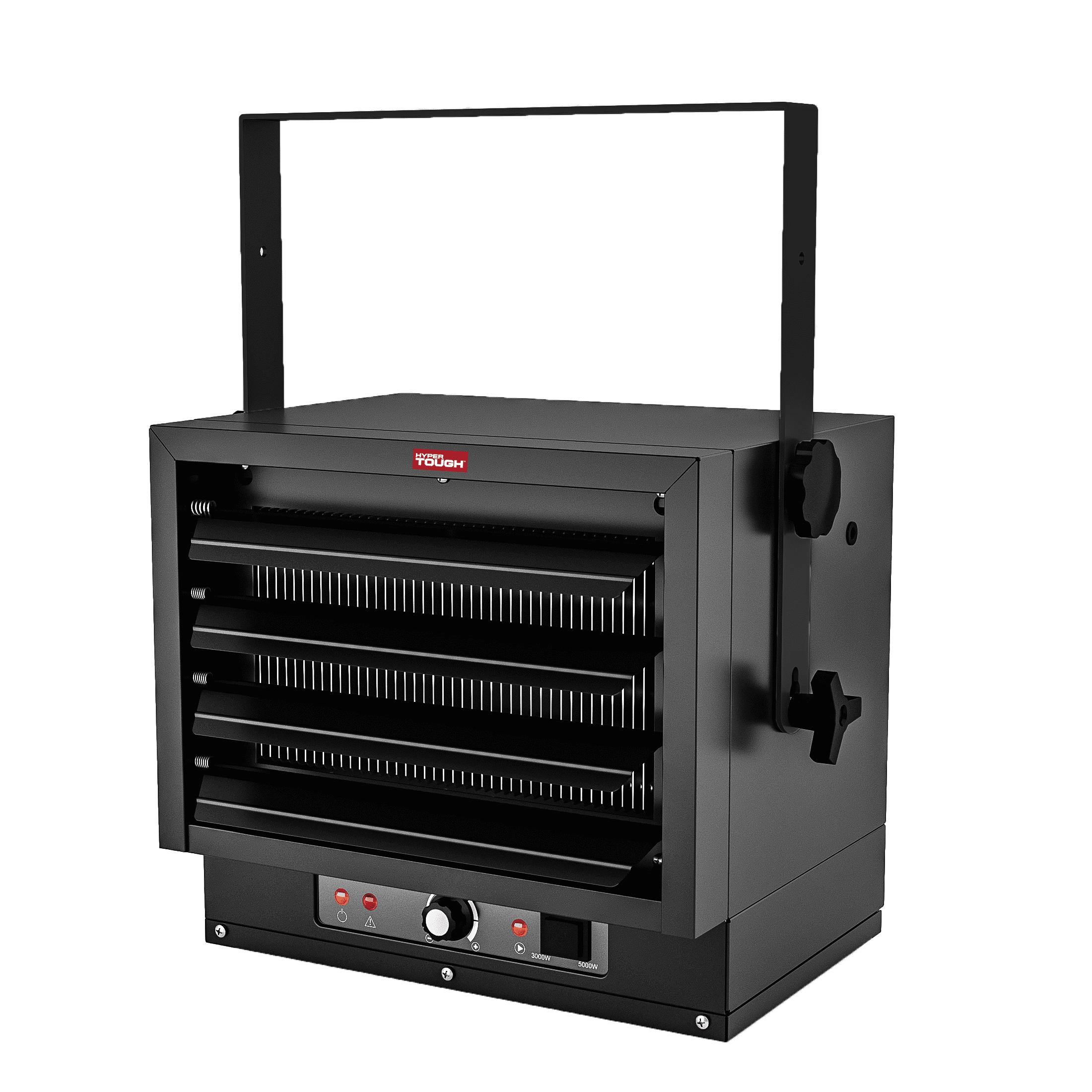 Hyper Tough 7500w Digital Ceiling Mount Electric Space Heater with Remote, Black