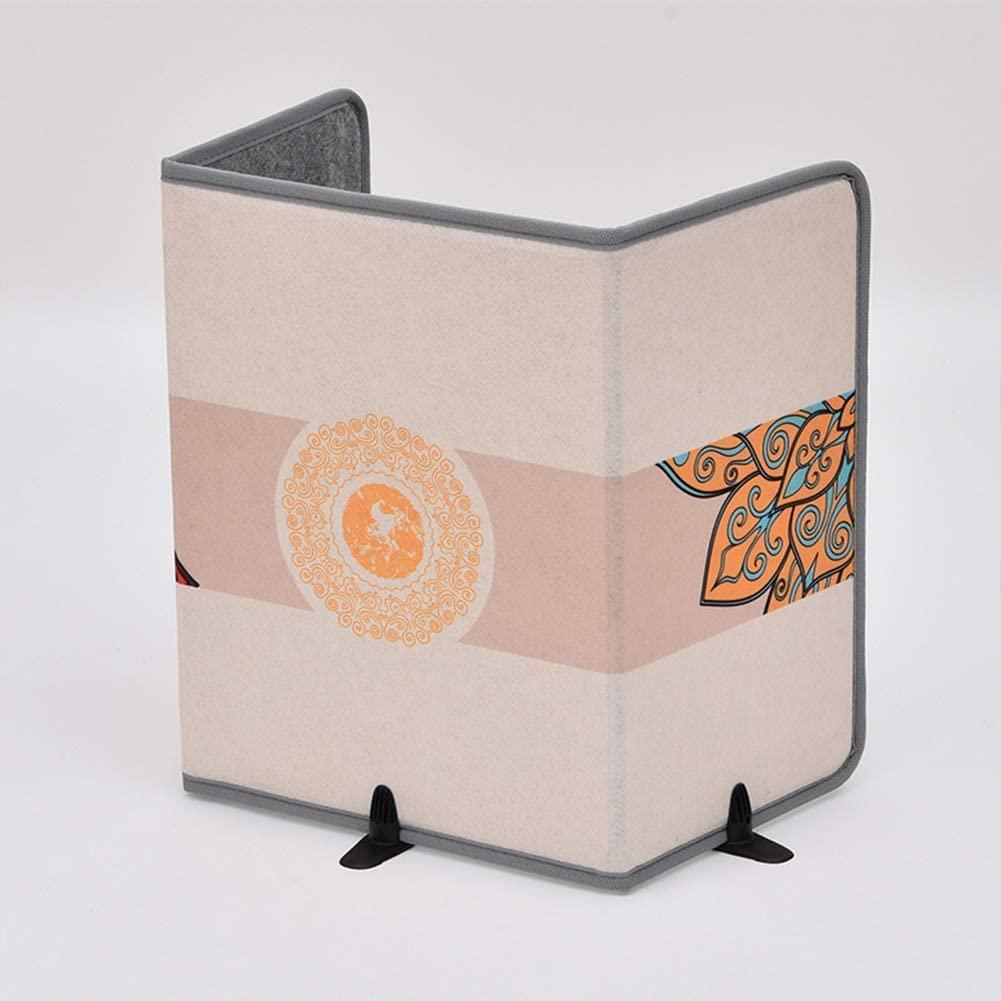 JANXLE Electric Blanket, Carbon Crystal Home Remote Heater Portable and Easy to Store Folding Silent Design Electric Heating Pad (Motley A)