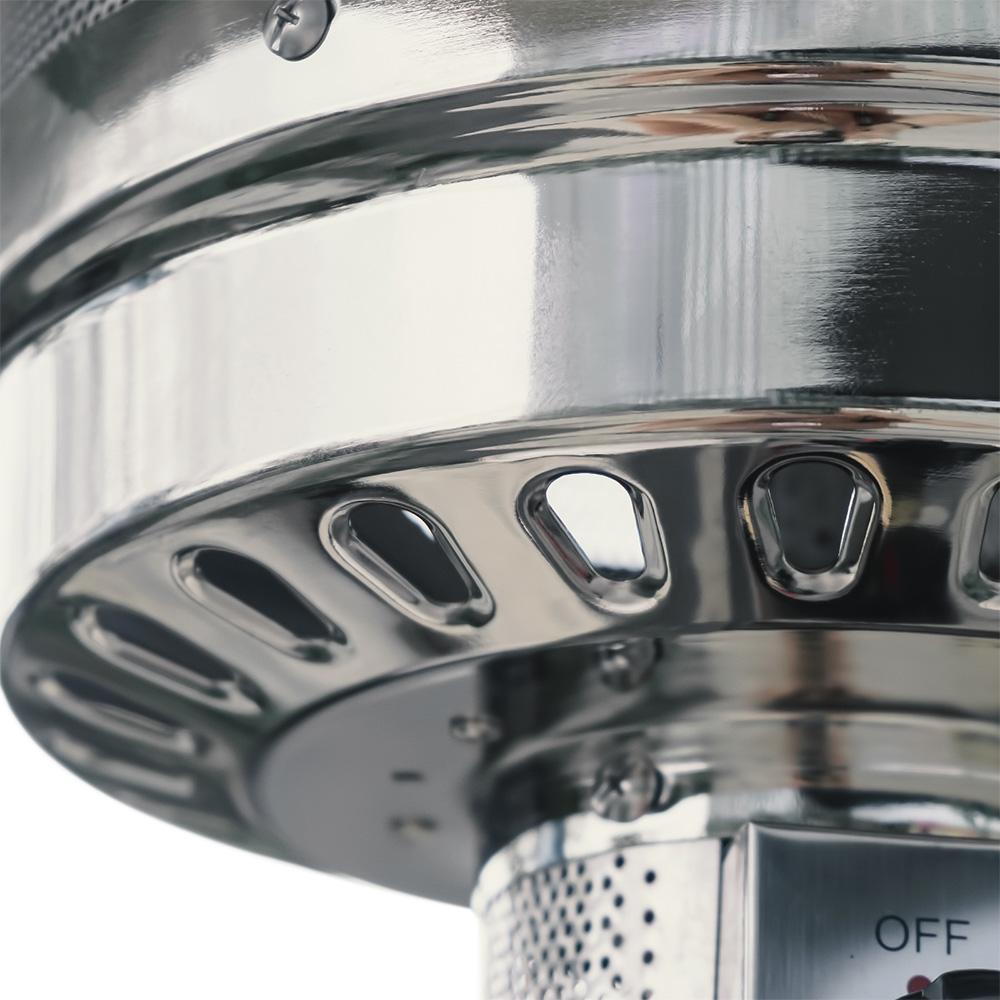 Fashnice Stainless Steel Outdoor Heating Waterproof Cover Portable Patio Heaters With Dinner Plate 46000BTU Propane Garden Home - Image 4