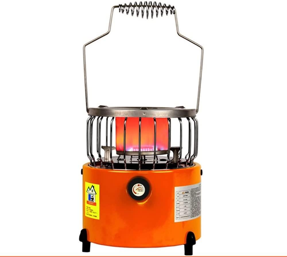 DIGAD Outdoor Heater Natural Gas Winter Outdoor Heating Stove, Camping Tent Fishing Portable Gas Heater Camping Stove for Anywhere