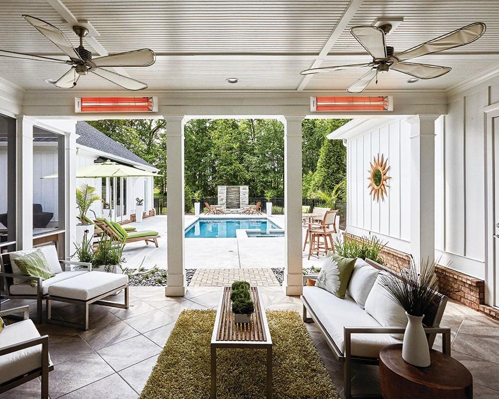 Innova-5000 watt electric infrared dual element heater 277 Stainless Steel 208 Volt-Outdoor Wall Mount Electric Heater-EF50277S4 - Image 8