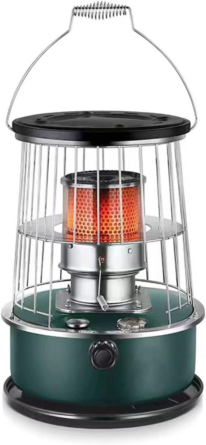 KaiLangDe Portable Kerosene Stove Heater Camping Heaters, No Electricity Camping Space Heater for Emergency Heating, Mobile Kerosene Stove Burner 6.0 L Capacity, with Storage Bag