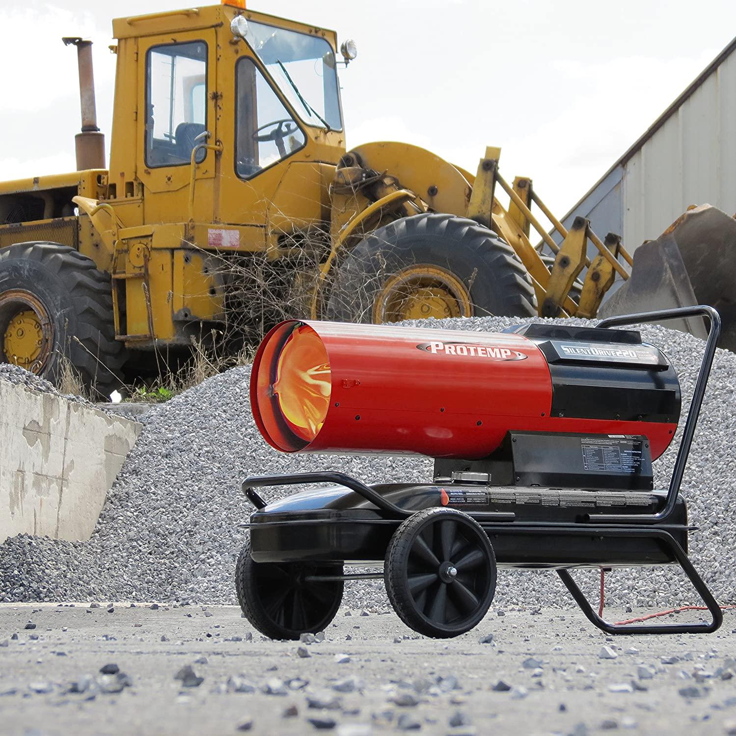 Pro-Temp PT-220T-SDR Silent Drive Kerosene/Diesel Forced Air Heater with Thermostat, 220,000 BTU - Image 5