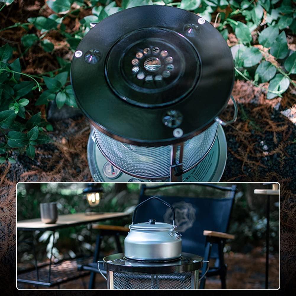 Kerosene Heater, Small Non Electric Kerosene Stove Heater, Portable Space Heater for Cooking, Indoor, Outdoor, Camping, Patio, Bathroom, Green - Image 6
