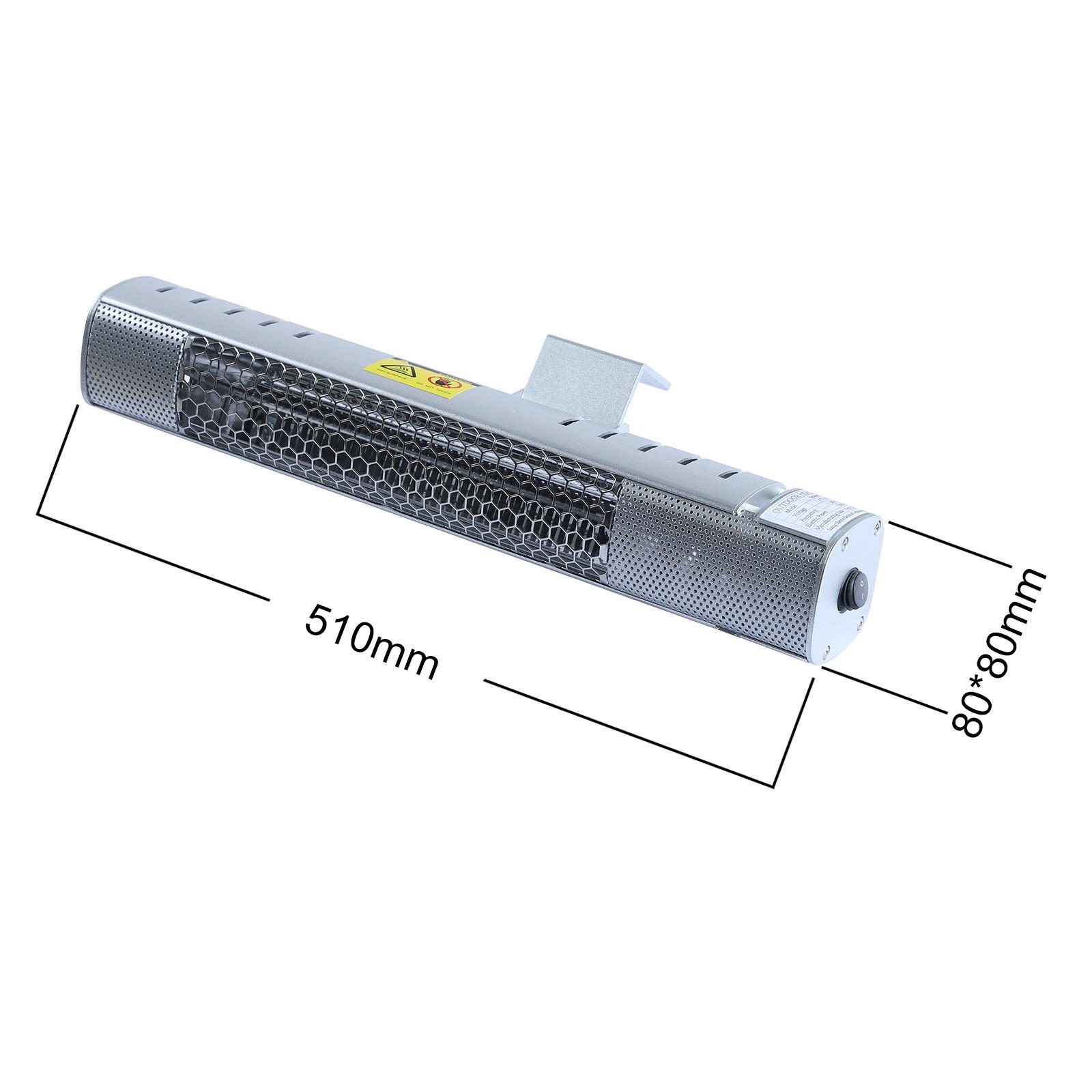 xukasiboPN7 2022 Wall-mounted Electric Heater Suitable For Indoor And Outdoor 800w,110v,50HZ Gifts R4241 - Image 3