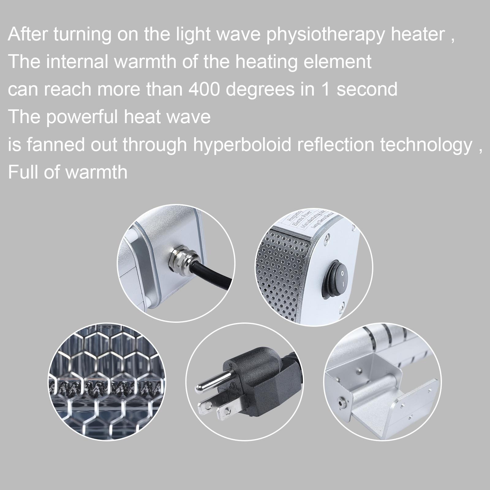 Ozmmyan Wall-mounted Electric Heater Suitable For Indoor And Outdoor 800w,110v,50HZ, Gift, On Clearance - Image 6