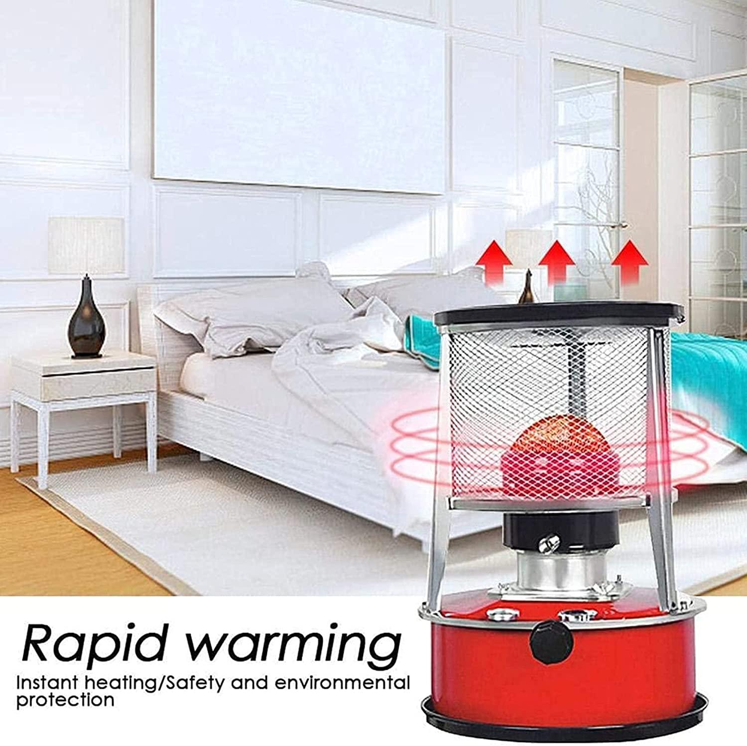 FASSTUREF 2-in-1 Portable Desktop Gas Heater, Gas Heater for Home Heating and Cooking, Kerosene Stove Heater - Image 4