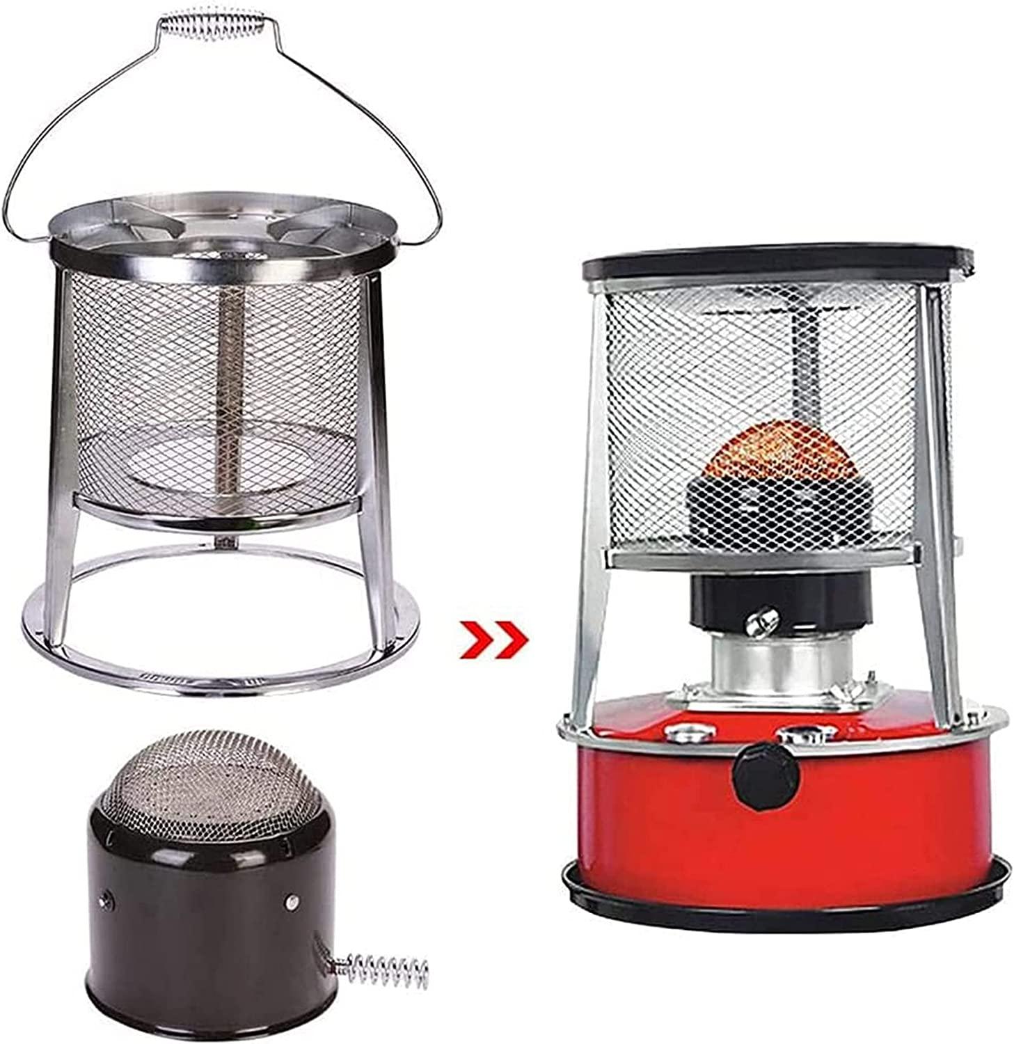 FASSTUREF 2-in-1 Portable Desktop Gas Heater, Gas Heater for Home Heating and Cooking, Kerosene Stove Heater - Image 5