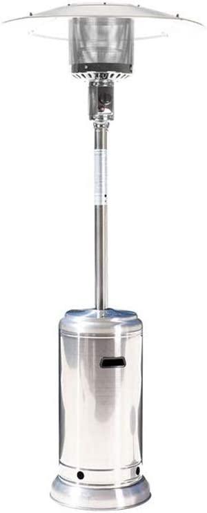 Liquefied Petroleum Gas Heating Stove, Stainless Steel Vertical Gas Household Courtyard Fire Heater