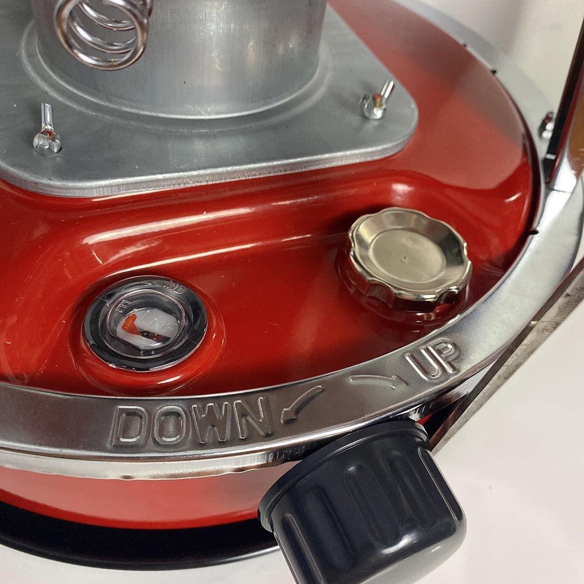Mobile Kerosene Stove Camping Tent Emergency Heater with 6 Wicks 360°Surround Heating Burner for Outdoor Hiking Picnic Ice Fishing Christmas Party (Color : Red (4.6L 6 Wicks)) - Image 4