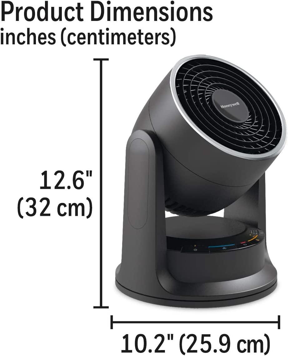 Honeywell Turbo Force Power Heater + Fan – Space Heater with Wide-Area Heating, Pivoting Head and Triple Oscillation – Fan and Heater Combo with Powerful Heat and Circulation - Image 3