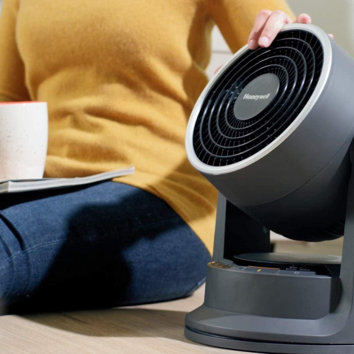 Honeywell Turbo Force Power Heater + Fan – Space Heater with Wide-Area Heating, Pivoting Head and Triple Oscillation – Fan and Heater Combo with Powerful Heat and Circulation - Image 10