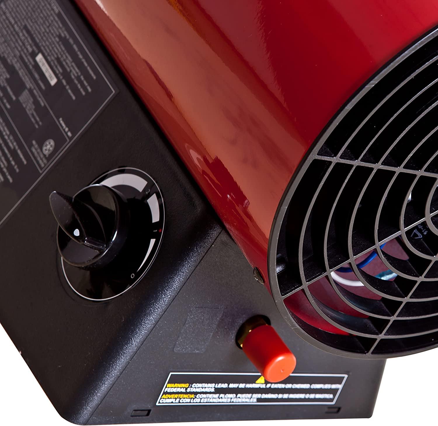 Pro-Temp Propane Heater, Red/Black - Image 4