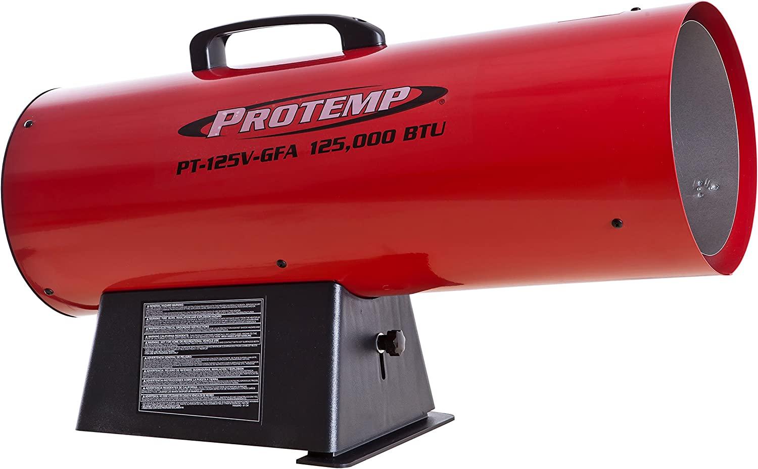 Pro-Temp Propane Heater, Red/Black - Image 6
