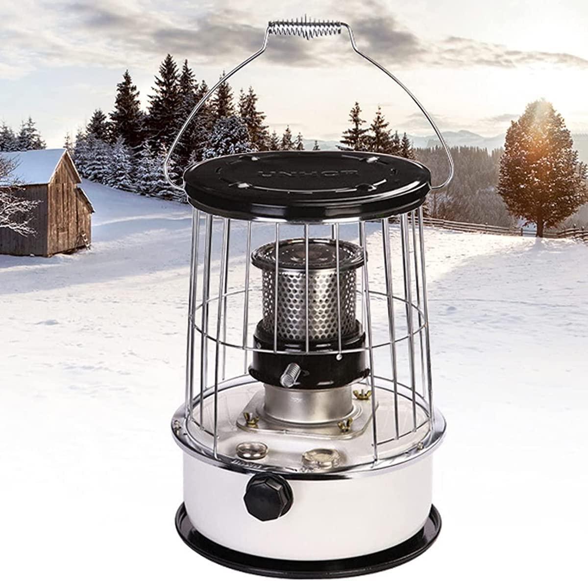 Kerosene Stove Heater|5.3L Portable All-in-one, Stainless Steel Household Kerosene Heater Stove for Indoor Outdoor Home Office, Patio Deck Family Dinner, Outdoor Camping - Image 3